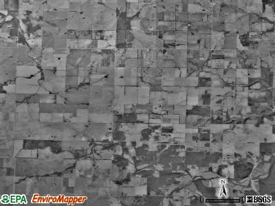 Ernest township, Missouri satellite photo by USGS