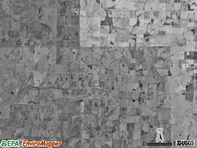 South Morgan township, Missouri satellite photo by USGS
