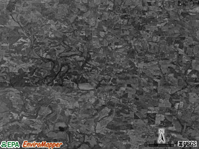 Whitewater township, Missouri satellite photo by USGS