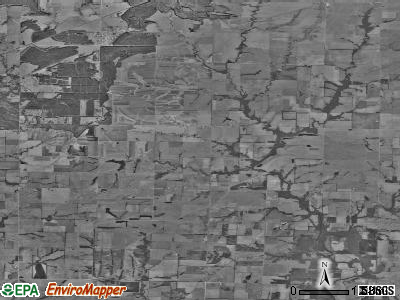 South West township, Missouri satellite photo by USGS