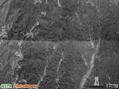 Central township, Missouri satellite photo by USGS