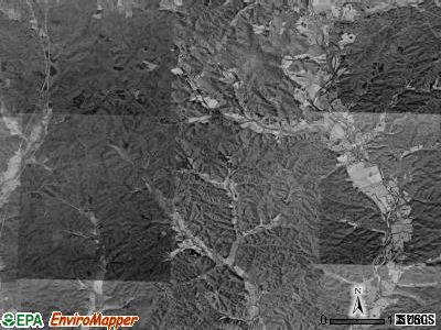 Marquand township, Missouri satellite photo by USGS