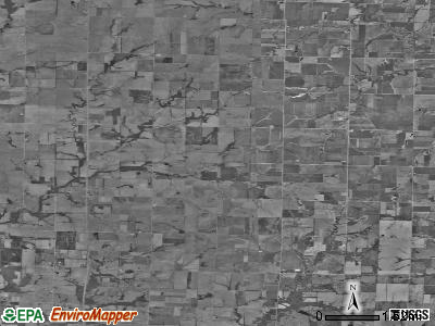 Nashville township, Missouri satellite photo by USGS