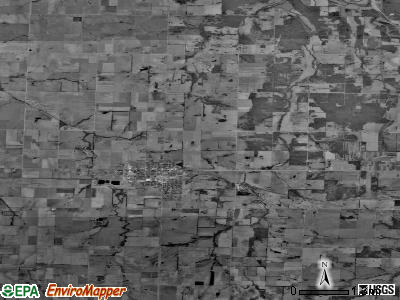 Lockwood township, Missouri satellite photo by USGS
