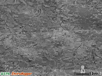 Jackson No. 1 township, Missouri satellite photo by USGS