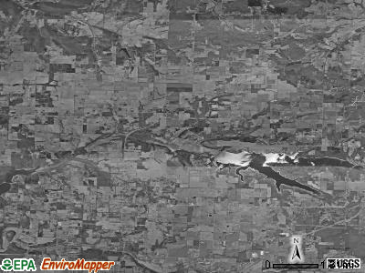Franklin No. 2 township, Missouri satellite photo by USGS