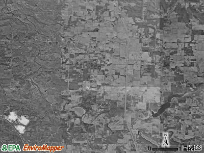 Robberson No. 2 township, Missouri satellite photo by USGS