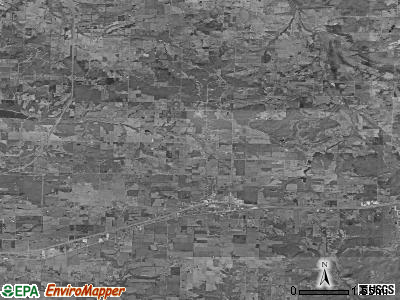 Jackson No. 2 township, Missouri satellite photo by USGS