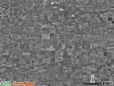 Sheridan township, Missouri satellite photo by USGS