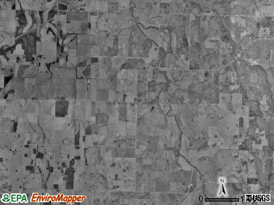South township, Missouri satellite photo by USGS