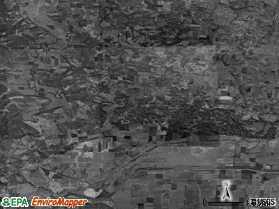 Hubble township, Missouri satellite photo by USGS