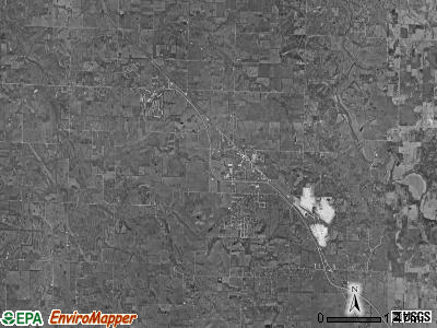 Murray township, Missouri satellite photo by USGS