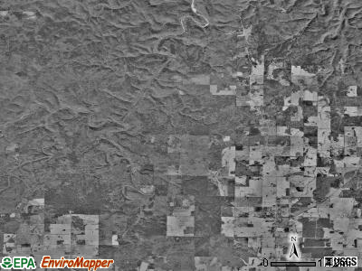 Current township, Missouri satellite photo by USGS