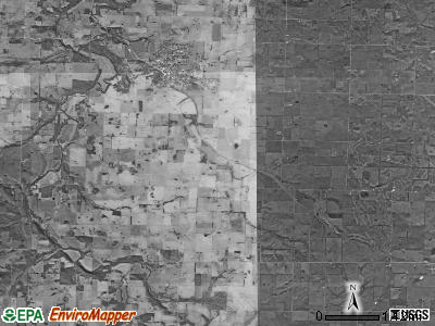 Boone No. 2 township, Missouri satellite photo by USGS