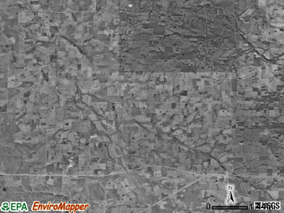 Ozark township, Missouri satellite photo by USGS