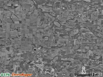 Mineral township, Missouri satellite photo by USGS