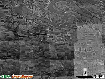 Tywappity township, Missouri satellite photo by USGS