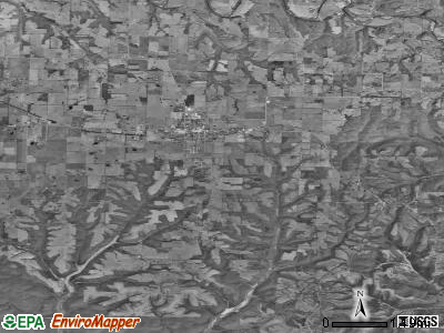 Sparta township, Missouri satellite photo by USGS