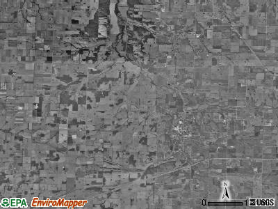 Spring River township, Missouri satellite photo by USGS