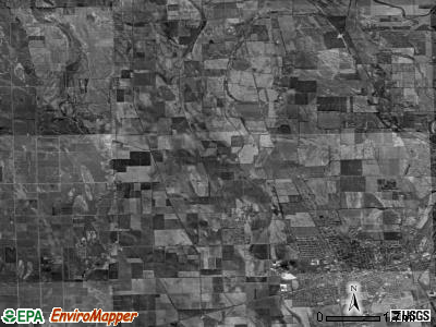Rootwad township, Missouri satellite photo by USGS