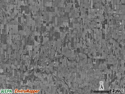 Pierce township, Missouri satellite photo by USGS