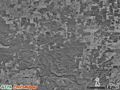 Chapel township, Missouri satellite photo by USGS