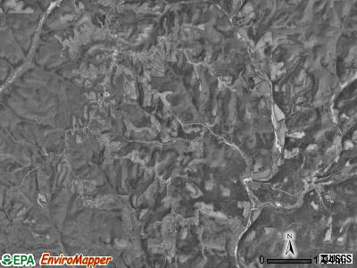 Chadwick township, Missouri satellite photo by USGS