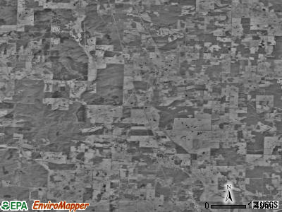 Dry Creek township, Missouri satellite photo by USGS