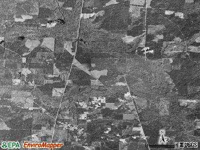 Southall township, Arkansas satellite photo by USGS