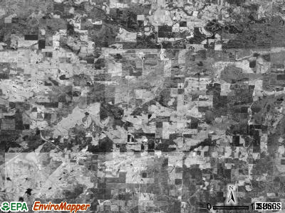 Wallaceburg township, Arkansas satellite photo by USGS
