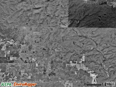Goebel township, Missouri satellite photo by USGS