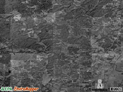 Beaver Dam township, Missouri satellite photo by USGS