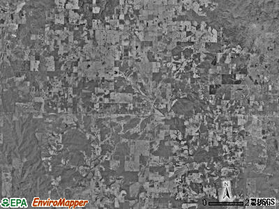 Piney township, Missouri satellite photo by USGS