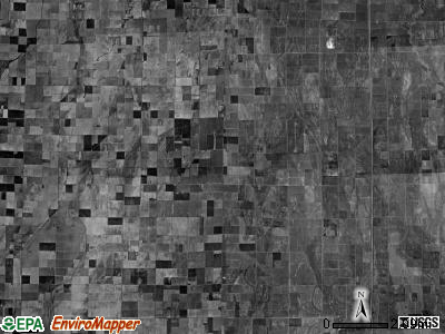 Elk township, Missouri satellite photo by USGS