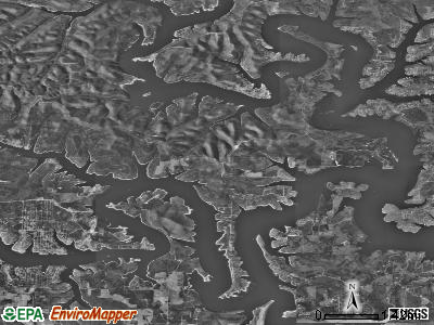 Alpine township, Missouri satellite photo by USGS