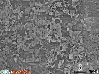 Couch township, Missouri satellite photo by USGS