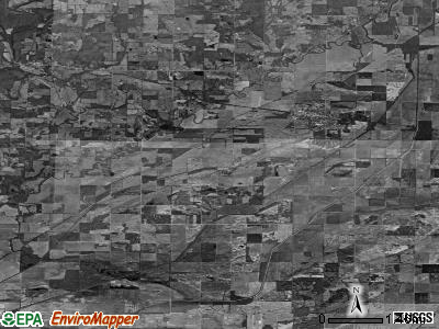 Thomas township, Missouri satellite photo by USGS