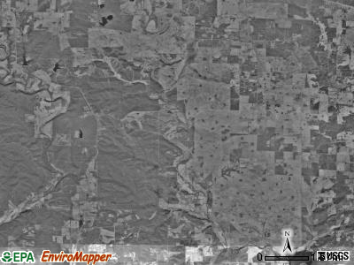 Myatt township, Missouri satellite photo by USGS