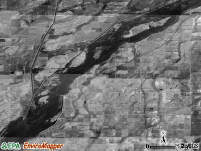 Buffalo township, Missouri satellite photo by USGS