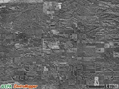 Morton township, Nebraska satellite photo by USGS