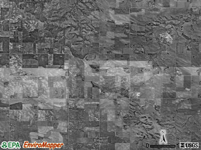 Addison township, Nebraska satellite photo by USGS