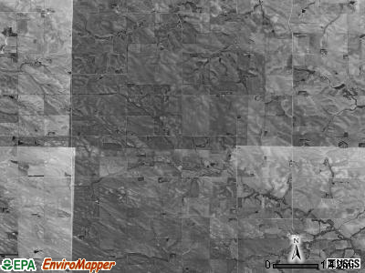 Daily township, Nebraska satellite photo by USGS