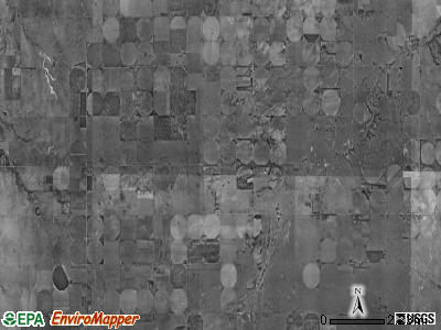 Willowdale township, Nebraska satellite photo by USGS