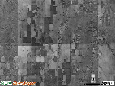 Shields township, Nebraska satellite photo by USGS