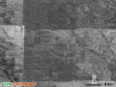 Clark township, Nebraska satellite photo by USGS