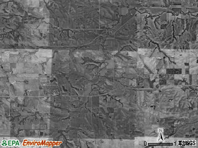 Galena township, Nebraska satellite photo by USGS