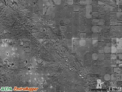 Golden township, Nebraska satellite photo by USGS