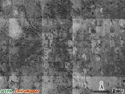 Chambers township, Nebraska satellite photo by USGS