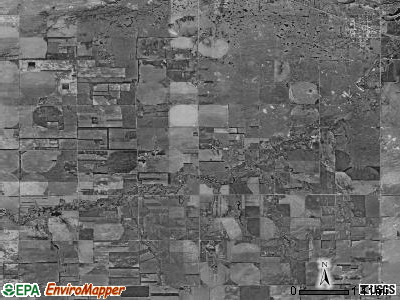 Clearwater township, Nebraska satellite photo by USGS