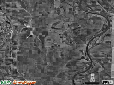 Arizona township, Nebraska satellite photo by USGS